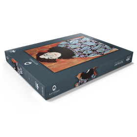 Darstellung des Puzzle Motivs Gustav Klimt's Portrait of Johanna Staude (1917-1918) - Puzzleteile: 200