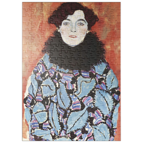 Darstellung des Puzzle Motivs Gustav Klimt's Portrait of Johanna Staude (1917-1918) - Puzzleteile: 200