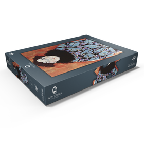 Darstellung des Puzzle Motivs Gustav Klimt's Portrait of Johanna Staude (1917-1918) - Puzzleteile: 500