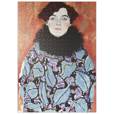 puzzleplate Gustav Klimt's Portrait of Johanna Staude (1917-1918) 500 Puzzle