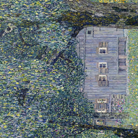 Gustav Klimt's Farmhouse in Upper Austria (1911-1912) 1000 Puzzle 3D Modell