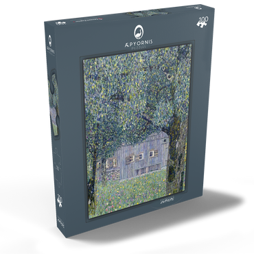 Gustav Klimt's Farmhouse in Upper Austria (1911-1912) 100 Puzzle Schachtel Ansicht2