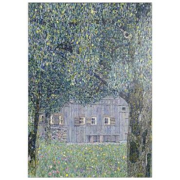 puzzleplate Gustav Klimt's Farmhouse in Upper Austria (1911-1912) 100 Puzzle