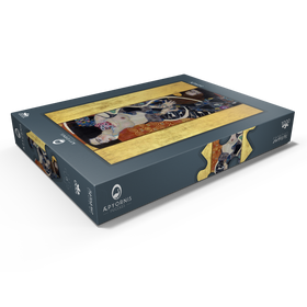 Alternative Darstellung des Puzzle-Motivs Gustav Klimt's Judith II (1909) – Puzzleteile: 1000
