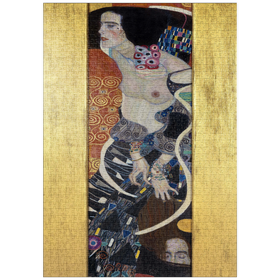 Darstellung des Puzzle-Motivs Gustav Klimt's Judith II (1909) – Puzzleteile: 1000
