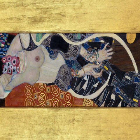 Gustav Klimt's Judith II (1909) 100 Puzzle 3D Modell