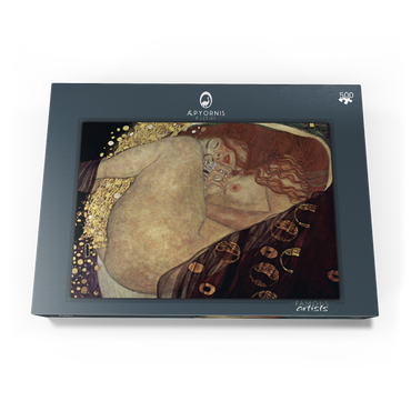 Gustav Klimt's Danae (1907-1908) 500 Puzzle Schachtel Ansicht3