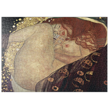 puzzleplate Gustav Klimt's Danae (1907-1908) 500 Puzzle