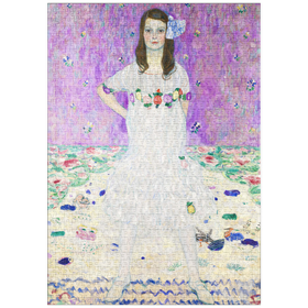 Darstellung des Puzzle-Motivs Mäda Primavesi (ca. 1912-1913) by Gustav Klimt – Puzzleteile: 1000