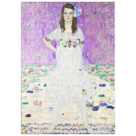 Darstellung des Puzzle Motivs Mäda Primavesi (ca. 1912-1913) by Gustav Klimt - Puzzleteile: 500