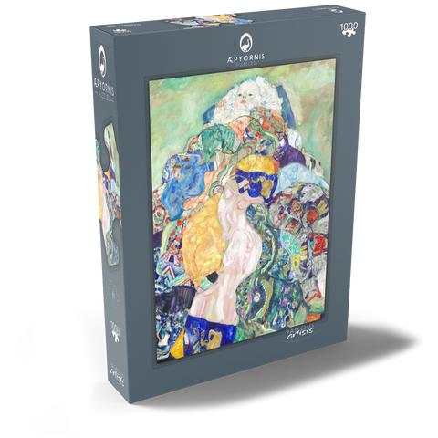 Baby (Cradle) (ca. 1917–1918) by Gustav Klimt 1000 Puzzle Schachtel Ansicht2