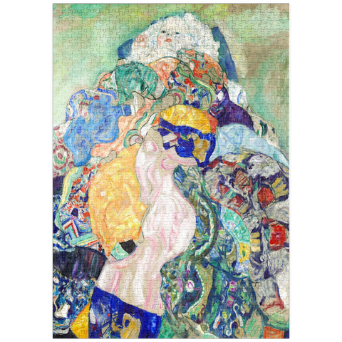 puzzleplate Baby (Cradle) (ca. 1917–1918) by Gustav Klimt 1000 Puzzle