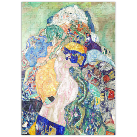 Darstellung des Puzzle Motivs Baby (Cradle) (ca. 1917-1918) by Gustav Klimt - Puzzleteile: 200