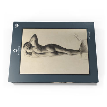 Male Nude (1880) by Gustav Klimt 1000 Puzzle Schachtel Ansicht3