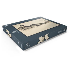 Darstellung des Puzzle Motivs Male Nude (1880) by Gustav Klimt - Puzzleteile: 200