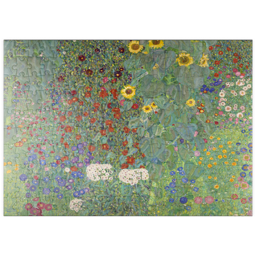 puzzleplate Gustav Klimt's Farm Garden with Sunflowers (1907) 200 Puzzle