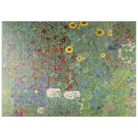 puzzleplate Gustav Klimt's Farm Garden with Sunflowers (1907) 200 Puzzle