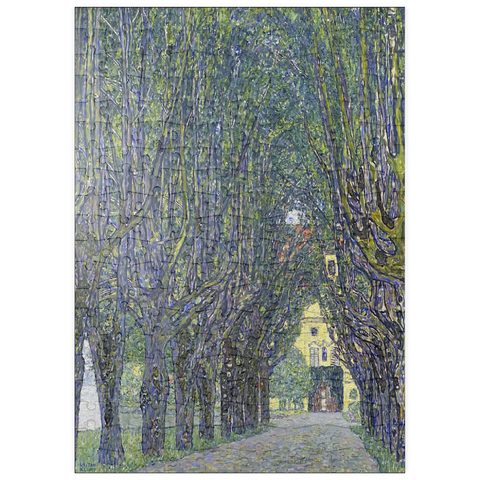 puzzleplate Gustav Klimt's Allee at Schloss Kammer (1910) 200 Puzzle