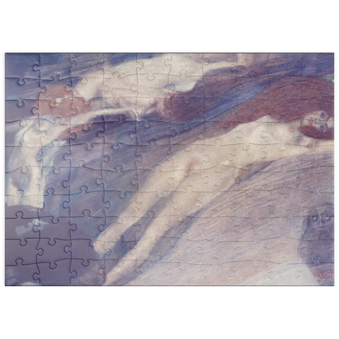 puzzleplate Gustav Klimt's Bewegte Wasser (1898) 100 Puzzle