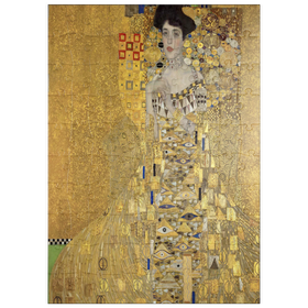 Darstellung des Puzzle Motivs Gustav Klimt's Portrait of Adele Bloch-Bauer I (1907) - Puzzleteile: 100