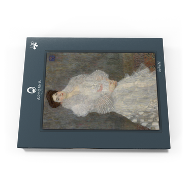 Gustav Klimt's Portrait of Hermine Gallia (1904) 100 Puzzle Schachtel Ansicht3
