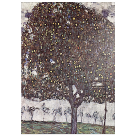 Darstellung des Puzzle Motivs Gustav Klimt's Der Apfelbaum (1916) - Puzzleteile: 100