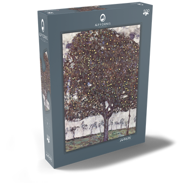 Gustav Klimt's Der Apfelbaum (1916) 500 Puzzle Schachtel Ansicht2