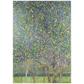 Darstellung des Puzzle-Motivs Gustav Klimt's Pear Tree (1903) – Puzzleteile: 1000