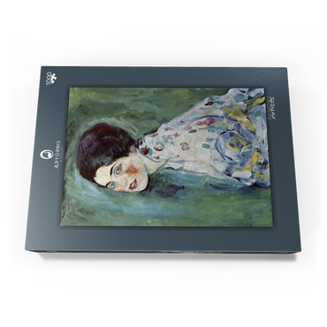 Gustav Klimt's Porträt einer Dame (1916–1917) 1000 Puzzle Schachtel Ansicht3