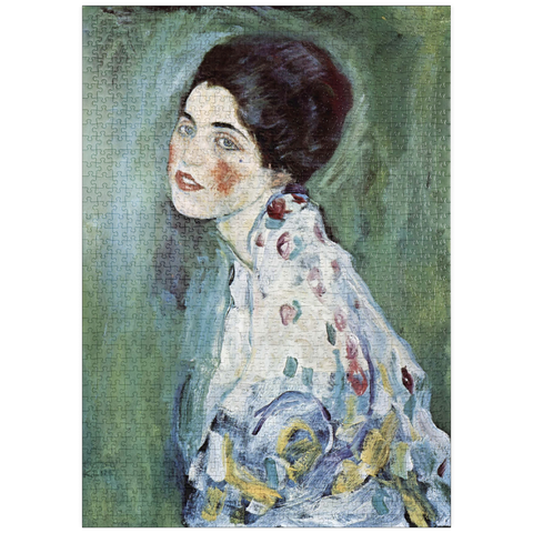 puzzleplate Gustav Klimt's Porträt einer Dame (1916–1917) 1000 Puzzle