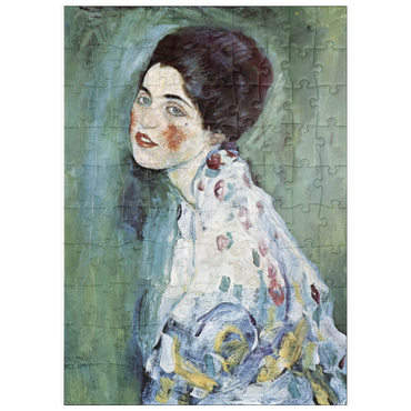 puzzleplate Gustav Klimt's Porträt einer Dame (1916–1917) 100 Puzzle