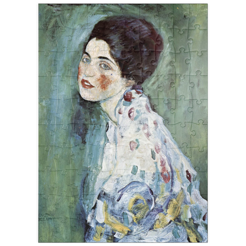 puzzleplate Gustav Klimt's Porträt einer Dame (1916–1917) 100 Puzzle