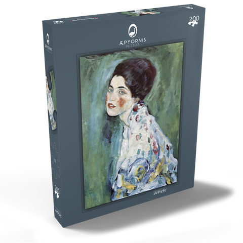 Gustav Klimt's Porträt einer Dame (1916–1917) 200 Puzzle Schachtel Ansicht2