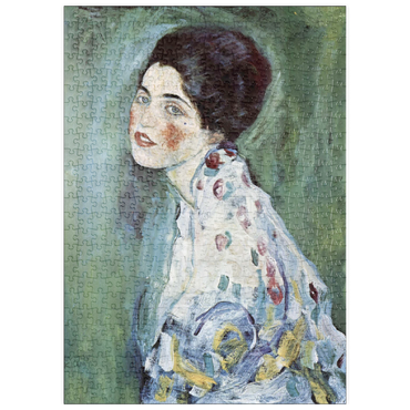 puzzleplate Gustav Klimt's Porträt einer Dame (1916–1917) 500 Puzzle
