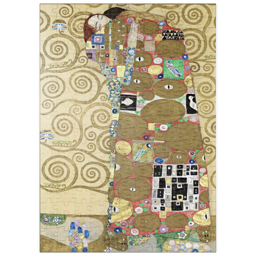 puzzleplate Gustav Klimt's Fulfillment (1910–1911) 200 Puzzle