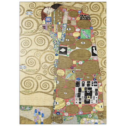 puzzleplate Gustav Klimt's Fulfillment (1910–1911) 200 Puzzle