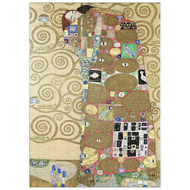 puzzleplate Gustav Klimt's Fulfillment (1910–1911) 500 Puzzle