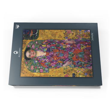 Gustav Klimt's Portrait of Eugenia Primavesi (1913) 1000 Puzzle Schachtel Ansicht3