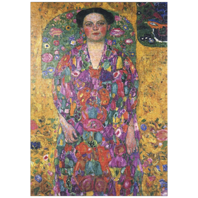 Darstellung des Puzzle-Motivs Gustav Klimt's Portrait of Eugenia Primavesi (1913) – Puzzleteile: 1000