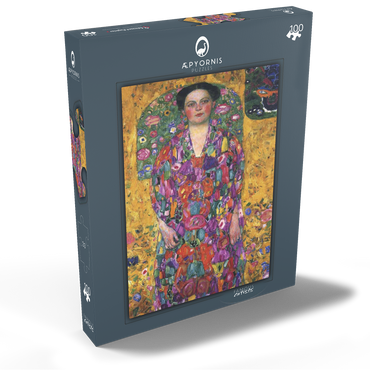 Gustav Klimt's Portrait of Eugenia Primavesi (1913) 100 Puzzle Schachtel Ansicht2