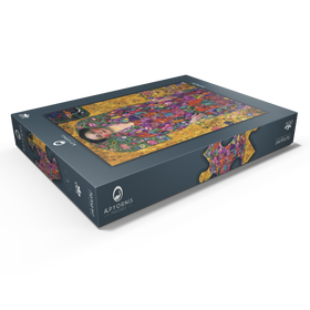 Darstellung des Puzzle Motivs Gustav Klimt's Portrait of Eugenia Primavesi (1913) - Puzzleteile: 500
