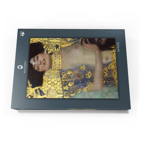 Gustav Klimt's Judith and the Head of Holofernes (1901) 500 Puzzle Schachtel Ansicht3