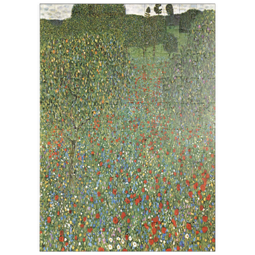 puzzleplate Gustav Klimt's Mohnfeld (1907) 100 Puzzle