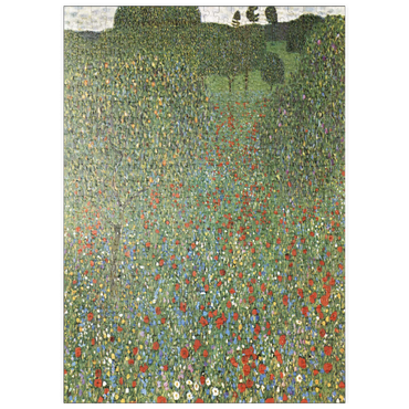puzzleplate Gustav Klimt's Mohnfeld (1907) 500 Puzzle