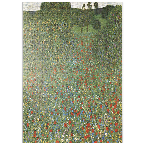 puzzleplate Gustav Klimt's Mohnfeld (1907) 500 Puzzle