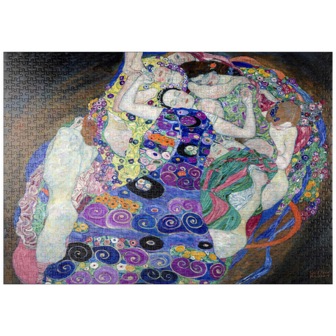 puzzleplate Gustav Klimt's The Virgin (1913) 1000 Puzzle