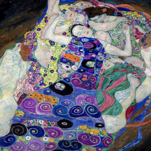 Gustav Klimt's The Virgin (1913) 200 Puzzle 3D Modell