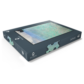 Darstellung des Puzzle Motivs Gustav Klimt's Attersee (1900) - Puzzleteile: 200