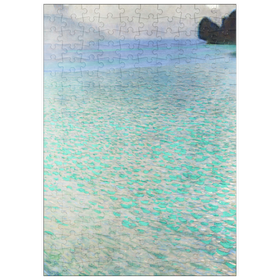 Darstellung des Puzzle Motivs Gustav Klimt's Attersee (1900) - Puzzleteile: 200