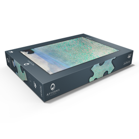 Darstellung des Puzzle Motivs Gustav Klimt's Attersee (1900) - Puzzleteile: 500